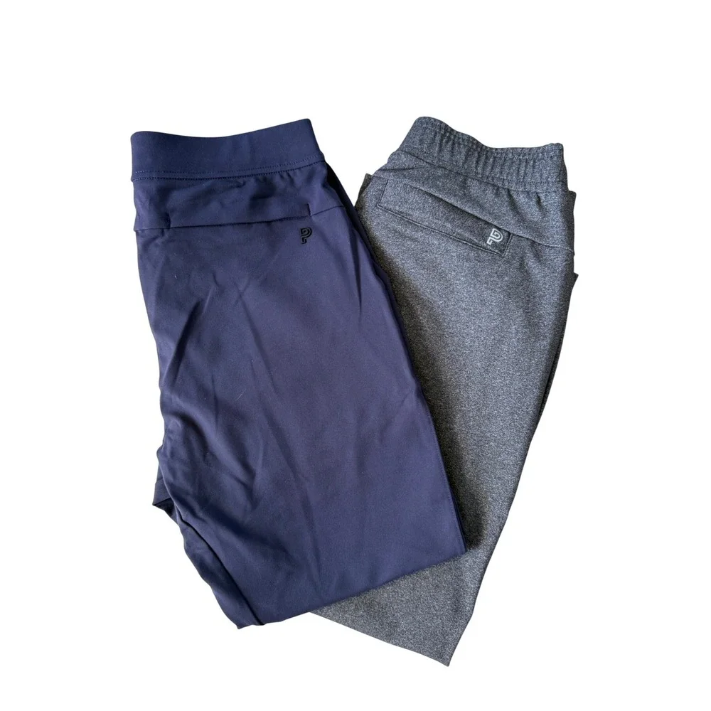 Public Rec Mens Daymaker Pants & All Day Every Day Jogger Bundle 32x30 Navy Grey